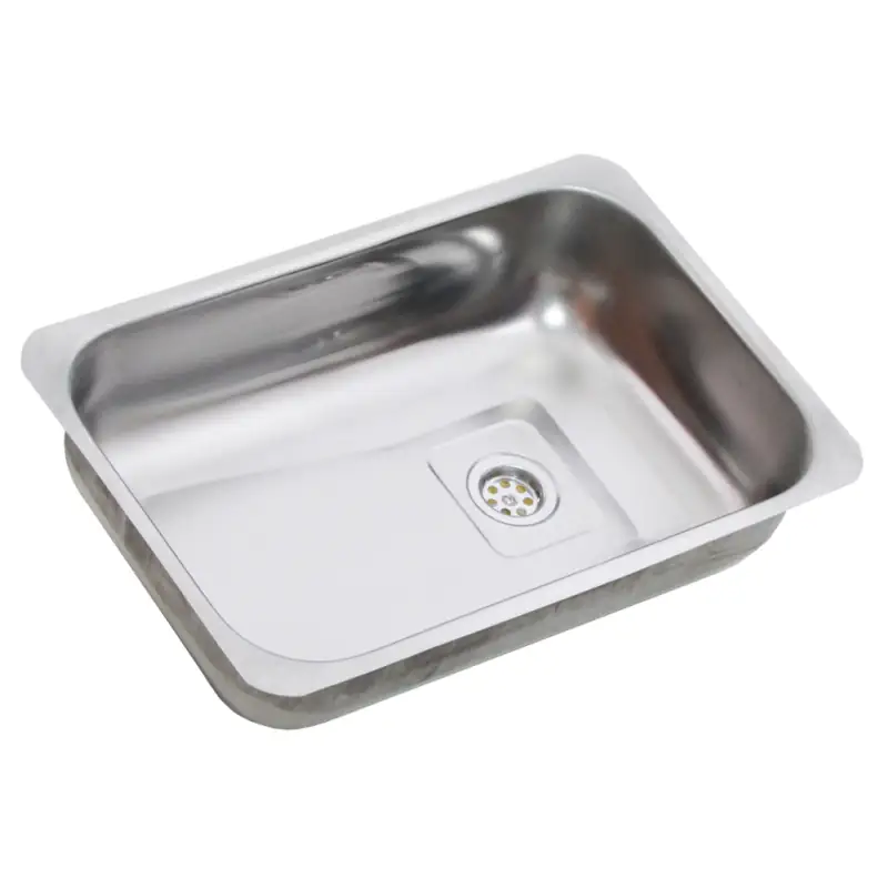 Bacha Cocina Estandar M20 Acero Inox 430 Pileta Bajo Mesada